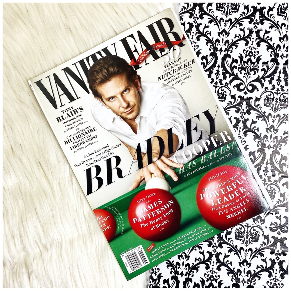 Vanity Fair : January 2015 : ‘Bradley Cooper’ edition holiday special magazine